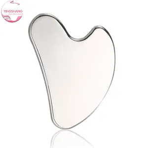 Cold Face Massager Tool Premium 304 Stainless Steel Gua Sha Metal Stainless Steel Guasha Board