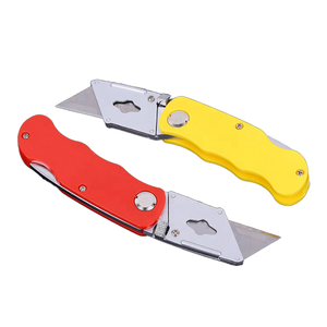 Cuchillo utilitario de hoja trapezoidal de plástico de alta calidad para papel/bricolaje/artesanía/papel tapiz - Product Image 6