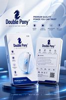 Baterai Lithium Isi Ulang DOUBLE PONY PREMIUM Berkualitas Tinggi Cocok untuk Model iPhone 16 Plus 4700mAh Tersedia