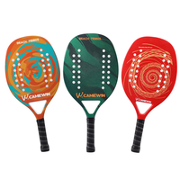 En Stock Offre Spéciale Raquettes de Tennis de Plage Impression Uv Jeux de Plage en Plein Air Sports CAMEWIN Raquettes de Tennis de Plage Personnalisées