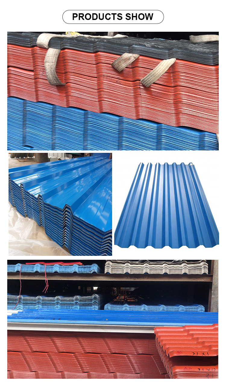 Z90 PPGI Corrugated Zinc Roofing Sheet Galvanized Roofing Plate