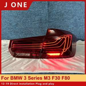 Feux arrière LED J ONE CSL Laser pour <span class=keywords><strong>BMW</strong></span> Série 3 M3 F30 F80 2012-2019 Feux arrière pour voiture Améliorés Plug and Play - Product Image 2