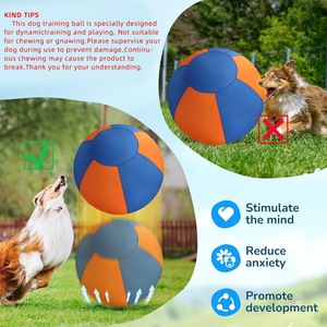 Pelota Interactiva para Perros, Ovejas y Caballos, de Tela Oxford, Inflable, Auto-lanzable, para Entrenamiento, Ejercicio y Pastoreo de Mascotas - Product Image 6
