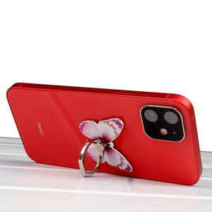 360 xoay kim loại phổ Acrylic vòng khóa điện thoại di động chủ điện thoại di động điện thoại Vòng Bướm cánh điện thoại ngón tay Vòng Grip đứng - Product Image 3