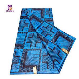 Tissus d'Impression Africaine en Gros Oniwax Coton Véritable <span class=keywords><strong>Wax</strong></span> pour Habillement et Tapisserie Côte d'Ivoire Togo Nigéria - Product Image 1