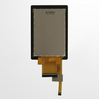 Modul Layar LCD TFT IPS 2,8 Inci Sudut Pandang Lebar Resolusi 480*640 45 Pin Layar Sentuh Kapasitif Antarmuka SPI RGB