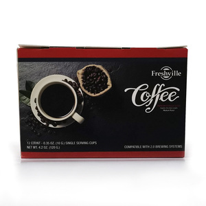 Boîtes d'emballage en papier kraft jetables pour kit de café à dégoulinement K Cup, emballage pour capsules de café <span class=keywords><strong>Nespresso</strong></span>, personnalisées - Product Image 3