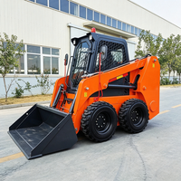 Chargeuse compacte sur chenilles diesel 23 kW 25 CV 3000 tr/min pour déneigement, commande en gros