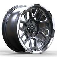 Roues en aluminium forgé haute résistance résistant aux chocs tout-terrain prêt expédition rapide disponible en 5 6 8 trous état neuf