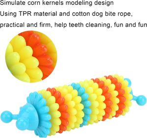 Nouveautés 2024 : Jouets pour chiens colorés, jouets à engrenages rotatifs, forme de chenille, robustes et durables pour chiens - Product Image 2