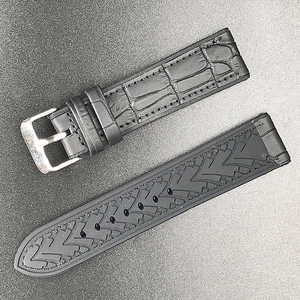 Bracelet de <span class=keywords><strong>montre</strong></span> en cuir véritable de haute qualité avec <span class=keywords><strong>boucle</strong></span> à <span class=keywords><strong>ardillon</strong></span> souple pour <span class=keywords><strong>montre</strong></span> intelligente - Product Image 6