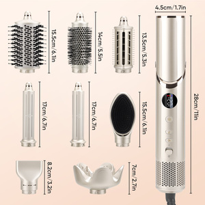 <span class=keywords><strong>Nuevo</strong></span> Set de Airstyler <span class=keywords><strong>Coanda</strong></span> Multiusos Desmontable y Plegable 8 en 1, Cepillo de Aire Caliente, <span class=keywords><strong>Secador</strong></span> y Estilizador de Cabello, Voluminizador - Product Image 2
