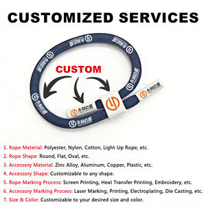 Cuerda de cordones deportivos de moda diaria unisex cordones de zapatos multicolores pulseras trenzadas pulsera de encaje de zapatos con hebillas de metal - Product Image 6