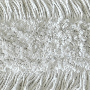 Nhà máy nóng bán giá thấp phẳng giẻ lau sàn làm sạch bệnh viện và nhà phẳng lau đầu với sợi nhỏ - Product Image 6