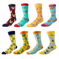 Chaussettes fantaisie en coton de haute qualité pour femmes, chaussettes de créateur personnalisées, chaussettes originales et cool pour hommes