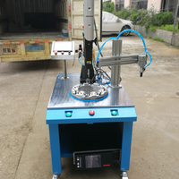 Machine rotative à ultrasons de précision à 8 stations, plateau tournant à ultrasons, machine de soudage à ultrasons pour le soudage plastique par ultrasons
