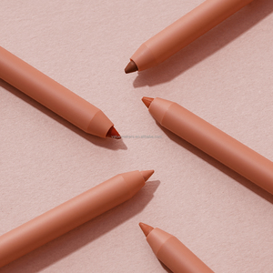Matita per labbra rosa nuda opaca impermeabile con etichetta privata all'ingrosso con temperamatite incorporato - Product Image 5