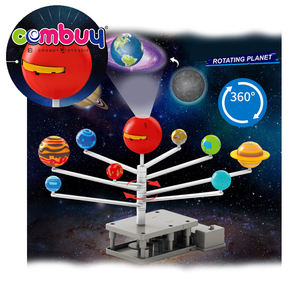Proiezione 360 rotante per bambini scienza kit di alimentazione pianeti giocattoli a energia solare sistema - Product Image 1