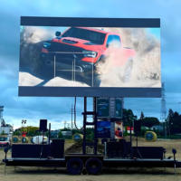 Mur vidéo LED de location P2.97 P3.91 P4.81, écran durable et économe en énergie pour arrière-plan de scène, publicité et événements