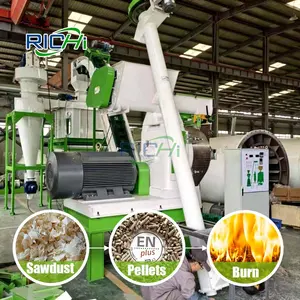 A Complete Plant for the Production of Wood Pellets