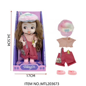 <span class=keywords><strong>ตุ๊กตา</strong></span>เจ้าหญิงน้อย28ซม. สำหรับเด็กผู้หญิงเจ้าหญิงน่ารักของเล่นเด็กน่ารักมีตา5D เบาเพลงสำหรับเด็กของขวัญวันเกิด - Product Image 5