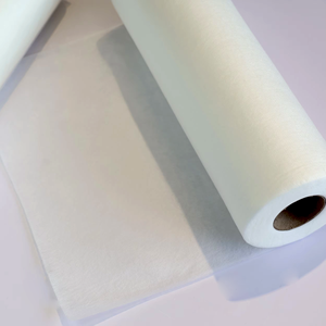 Textiles <span class=keywords><strong>para</strong></span> el hogar 100% PVA Tela no tejida <span class=keywords><strong>Soluble</strong></span> en <span class=keywords><strong>agua</strong></span> <span class=keywords><strong>Entretela</strong></span> no tejida <span class=keywords><strong>para</strong></span> rollos estabilizadores de respaldo de bordado - Product Image 1