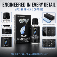 CarSusChem Revêtement Céramique au Graphène OEM Personnalisé 10H Super Hydrophobe pour Voitures, Films PPF et Vinyles Multi-Surfaces Usage Professionnel
