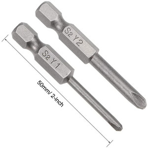 Y Type Screwdriver Bit Y1 Y2 S2 Steel Industrial Grade Metric 50mm Length - Product Image 3
