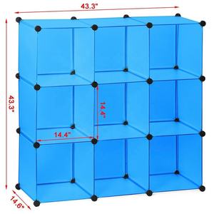 Armadio di plastica armadio portatile per riporre i vestiti - Product Image 5