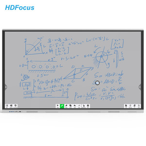 Pizarra Interactiva Inteligente de Pantalla Plana 4K UHD de 55 Pulgadas para Escuelas, Pizarra Interactiva con Pantalla Táctil de 20 Puntos con Sistema Operativo Android Windows - Product Image 1