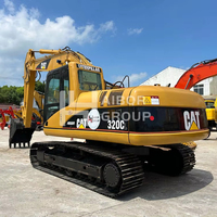 Pelle CAT 320 d'occasion japonaise d'origine Pelle CAT 320bl 320c Pelle hydraulique sur chenilles Pelle Caterpillar à bas prix