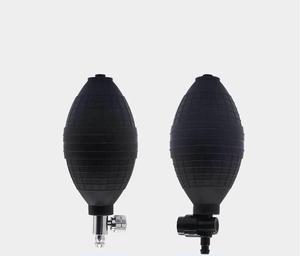 Bola de <span class=keywords><strong>Granada</strong></span> negra Bola inflable Juguete sexual para adultos Accesorio Válvula de metal y válvula de plástico Bola de goma Función múltiple - Product Image 6