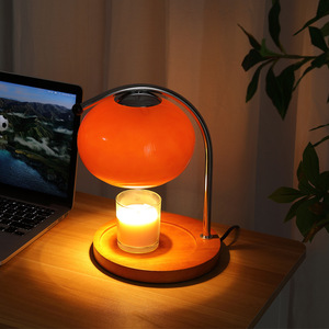 PM Orange Wax Melting <strong>Lamp</strong> Korean Vintage Glass Candle Holder Temperature <strong>Adjustable</strong> Bedroom Glass Atmosphere Decorative <strong>Lamp</strong> - Product Image 2