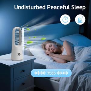 Mô Hình Mới 26 Inch Tháp Người Hâm Mộ 80 Độ Làm Mát Không Khí Nhựa Dao Động Chức Năng Yên Tĩnh Tháp Không Cánh Quạt - Product Image 4