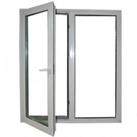 Ventanas francesas de aluminio de diseño moderno estándar de Australia y Marco de puerta de acristalamiento simple/doble para instalación en casa