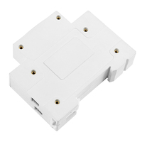 Disjoncteur intelligent monophasé CKYECL 63A 1P+N Mini-interrupteur WiFi MCB avec mesure de puissance kWh, relais temporisé, capacité de coupure, rail DIN, prépayé