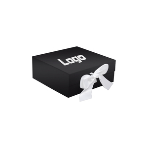 HENGXING Luxury Matte <b>Black</b> Magnetic Collapsible Rigid Cardboard Paper Shoe <b>Box</b> Large Folded Packaging Gift Custom <b>Box</b> for Gift - Product Image 5