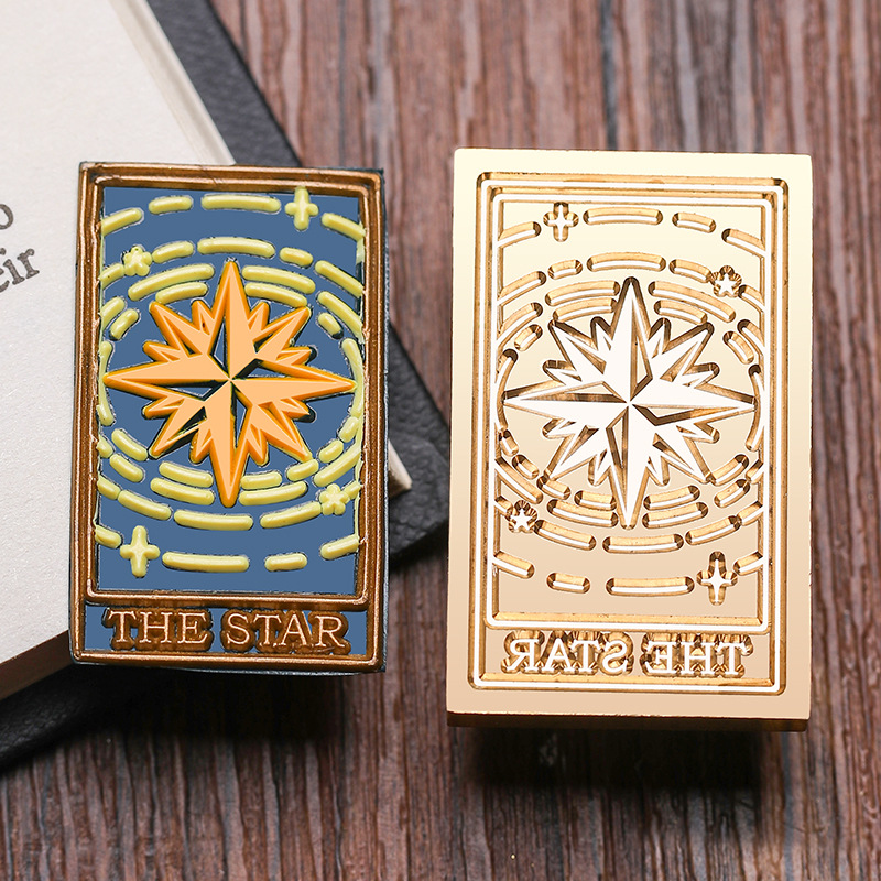 Étoile, grand rectangle, 4*2,5 cm