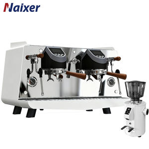 Кофемашина для эспрессо Naixer, полуавтоматическая, промышленная, для бариста, для приготовления капучино и чая, производство Гуанчжоу, для кафе - Product Image 1