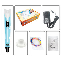 Stylo 3D OEM avec écran LED, filaments PLA DIY, jouet créatif, cadeau, stylo d'impression 3D pour enfants, dessin, stylo d'impression 3D