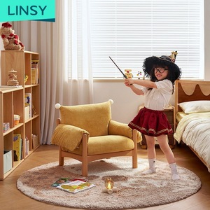 Poltrona per Bambini dal Design Carino, Piccola Sedia Morbida per Cameretta TDY374-A - Product Image 5