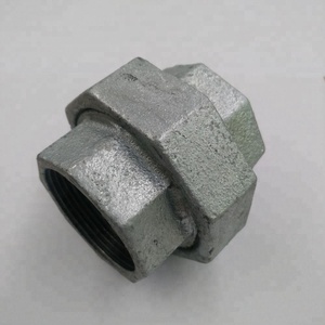 Raccord de tuyau en fonte malléable de marque M 340 Union BS NPT DIN GALV. with NPT Threads jioning pipe lines of steam gas oil air - Product Image 2