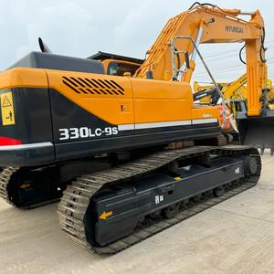 Excavatrice d'occasion originale Hyundai 330LC-9S 2021 avec une capacité de 33T Pompe et roulement à moteur à fonctionnement stable à bas prix - Product Image 3