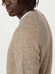 Pull à col rond personnalisé pour hommes, pull-over décontracté pour hommes, pull pour hommes de couleur unie, vêtements de sport en tricot - Product Image 4