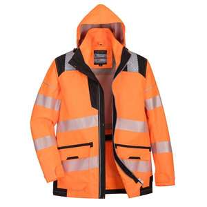 PORTWEST - PW367OBRXXXL PW3 Chaqueta naranja/negra 5 en 1 de alta visibilidad-EAN 5036108355013 ROPA DE TRABAJO DE LA HI-VIS - Product Image 1
