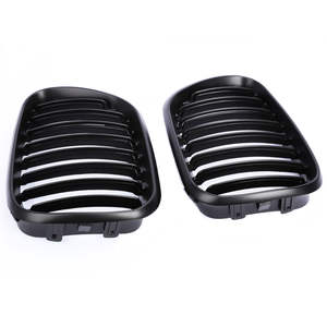 Rejilla Delantera Negra para BMW X5 E53 (1999-2003), de Plástico ABS, Pieza de Mejora y Reequipamiento - Product Image 1