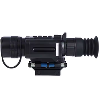 Lunette thermique monoculaire avec télémètre laser, vision nocturne infrarouge, résolution 384x288/640x512, étanche pour la chasse