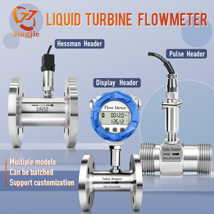 Đồng hồ đo lưu lượng nước jingjie dầu thủy lực tuabin DIESEL lưu lượng kế tuabin kỹ thuật số với lưu lượng kế Nước đầu ra tín hiệu xung 4-20mA - Product Image 4