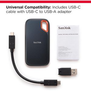 SanDisk Extreme Portable <b>SSD</b> 8TB USB-C <b>External</b> Solid State Drive For Desktop Laptop Tablet - Product Image 4