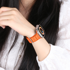 Style sportif pour I Watch 38/40/44/45/49mm Bracelet en nylon pour I Watch 6/7/8 Bracelet <span class=keywords><strong>Alpine</strong></span> Loop Watchband - Product Image 6